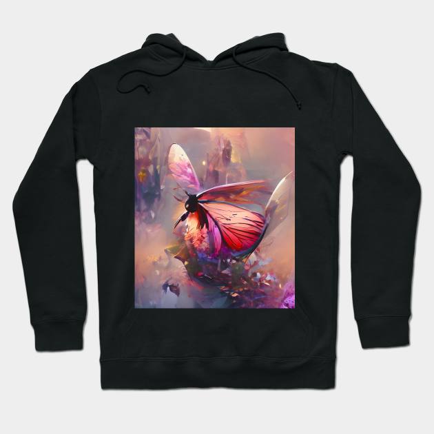 Flapping Butterfly Hoodie by Somnio